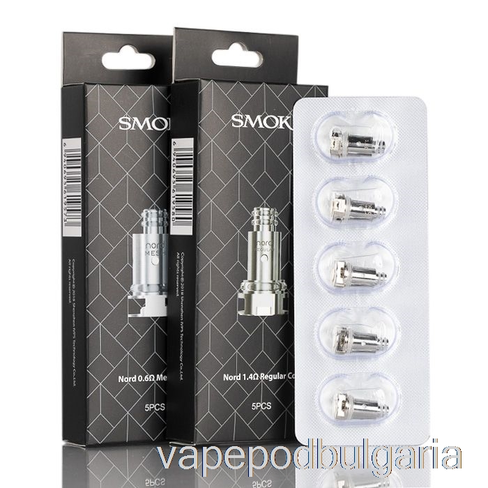 Vape 10000 Дръпки Smok Nord Replacement Coils 1.4ohm Nord Ceramic Coils